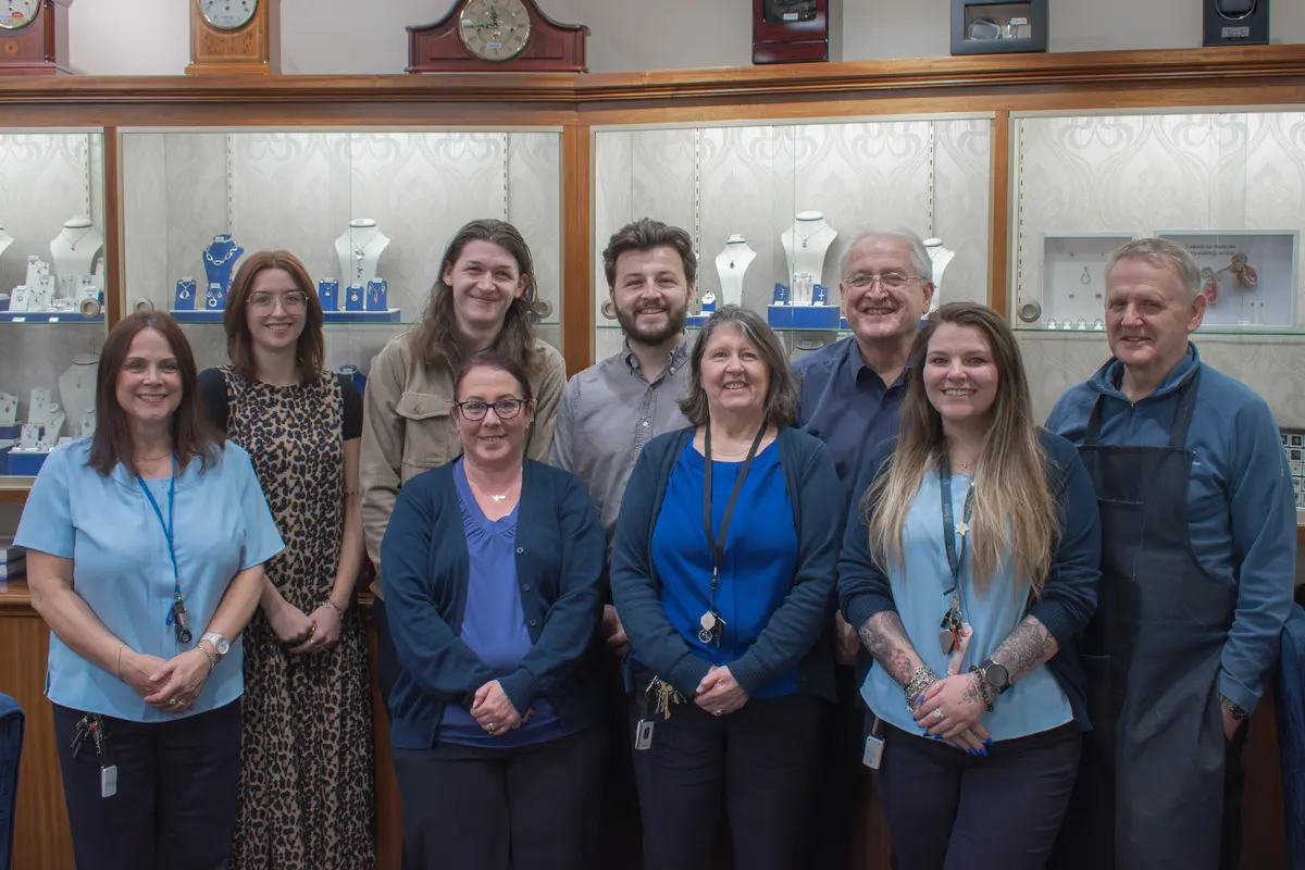 Bellefontaines' staff group photo